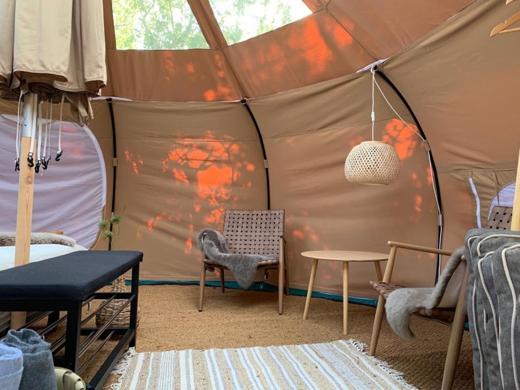 Romantic Luxus Glamping 3 Idestrup المظهر الخارجي الصورة